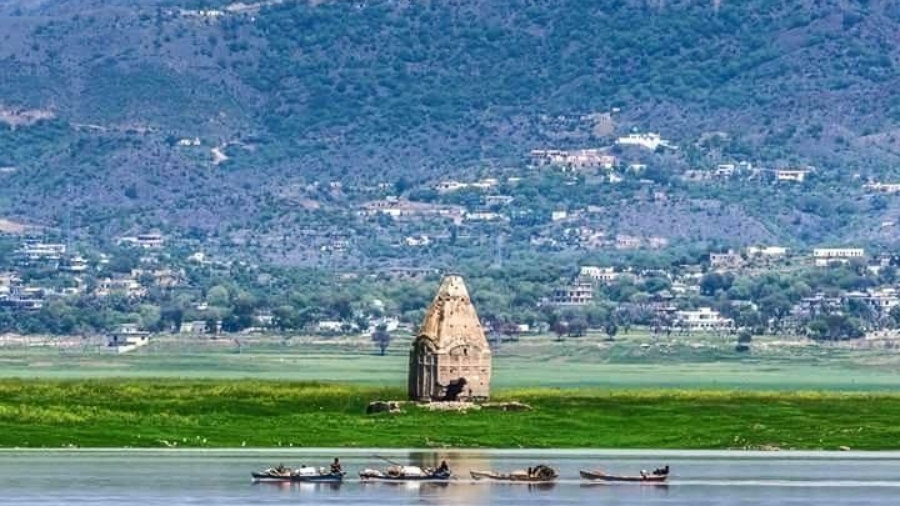 A Hindu temple