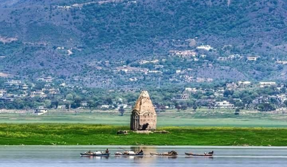 A Hindu temple